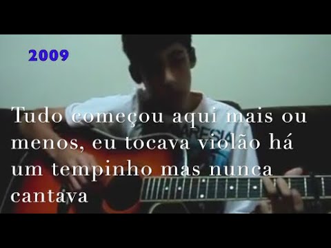 Minha Evolução vocal de 11 anos (2009 - 2020)