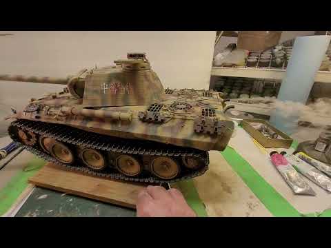 1/16 RC Panther "A" function test.