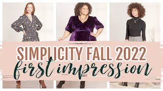Review: Simplicity Fall 2022 Sewing Patterns