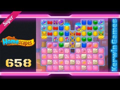 Homescapes Level 658 - Super Hard Level