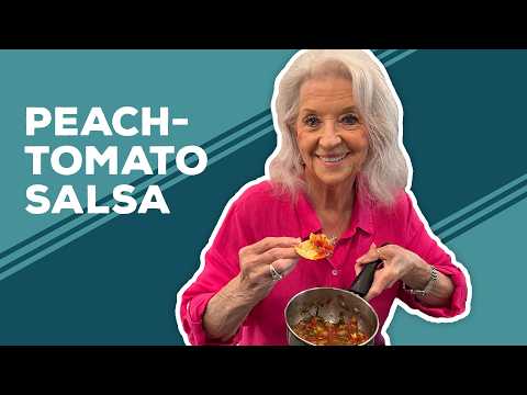 Love & Best Dishes: Peach-Tomato Salsa Recipe | Easy Summer Snack Ideas