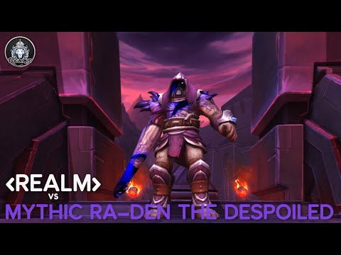 REALM vs Mythic Ra den (resto shaman + holy paladin + balance druid pov)