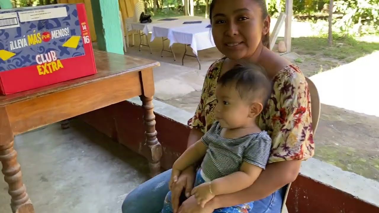 Chistofer cumple su primer añito. Todos felices por la gran fiesta