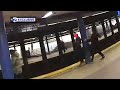 Terrifying video shows woman shoved into moving subway train