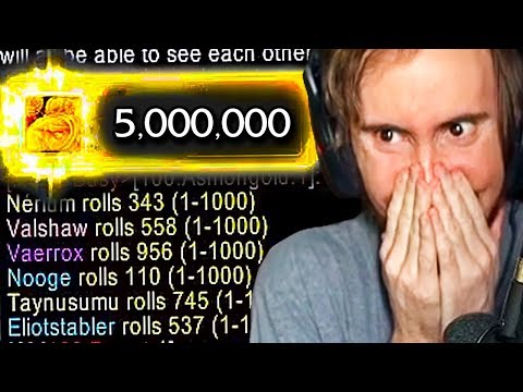 A͏s͏mongold Hosts The RICHEST Death Roll Gambling Event - 5 Million Gold Prize