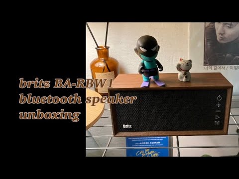 britz BA-RBW1 bluetooth speaker unboxing | 브리츠 블루투스 스피커