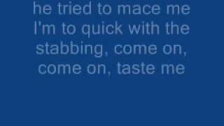 I stab people lyrics