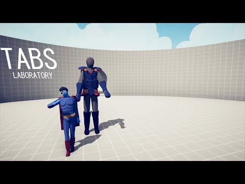 JUSTICE LEAGUE ► SUPERMAN BEAT DARKSIDE?  ► TABS ► Totally Accurate Battle Simulator