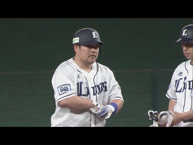 【4回裏】フェンス直撃!! ライオンズ・中村の2点タイムリー2ベースヒット!! 2020/7/4 L-B