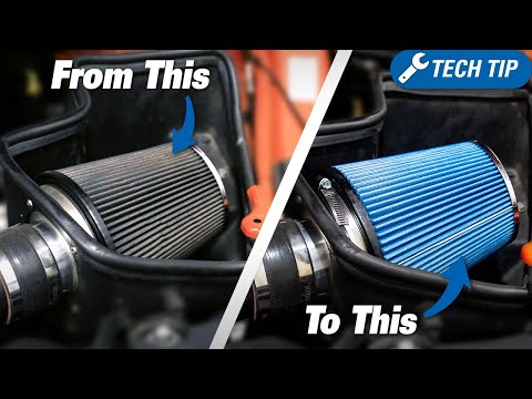 How to Clean & Oil Your Cold Air Intake Filter | CAI Maintenance & Cleaning