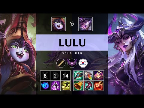 Lulu Mid vs Syndra - KR Master Patch 25.04