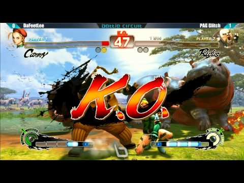 Next Level Battle Circuit #100 - USF4 - DaFeetLee vs PAG Glitch