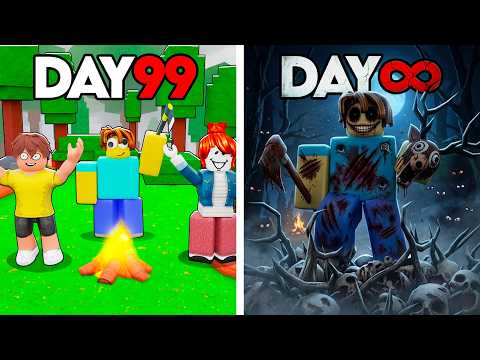 I SURVIVED Past 99 Nights in Roblox..
