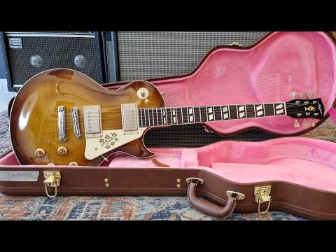 Stanford  CR Fleetwood Amber Burst 2024 Les Paul Style (Video attached) image 25