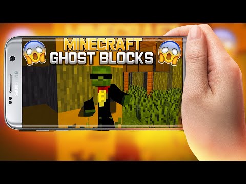 Zombie Mod: Ghost Blocks in Minecraft