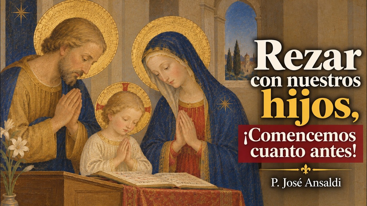Rezar con nuestros hijos, ¡Comencemos cuanto antes!