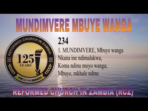 RCZ_HYMN - 234 MUNDIMVERE, Mbuye wanga (official audio+Lyrics ) 2024.