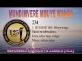 RCZ HYMN 234 MUNDIMVERE Mbuye Wanga Official Audio Lyrics 2024