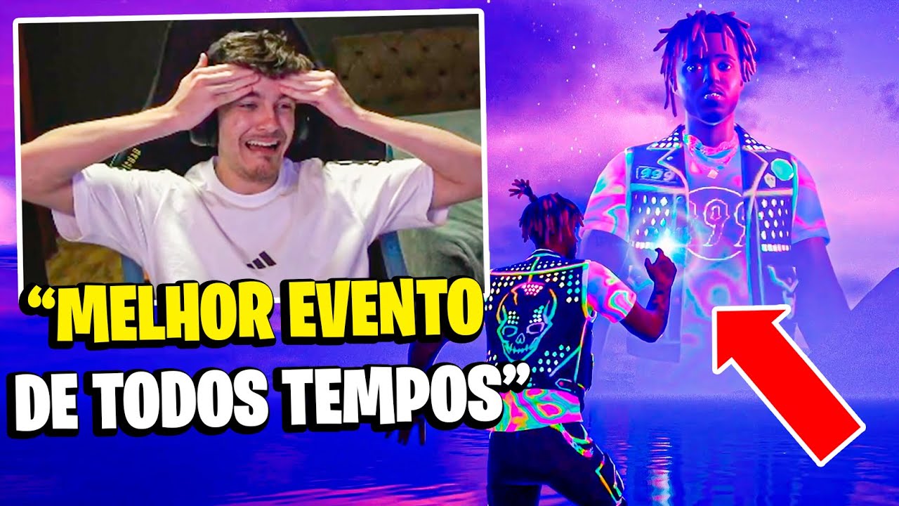 SUETAM CHOROU! EVENTO FINAL do Juice WRLD Fortnite Capítulo 6! (Completo)
