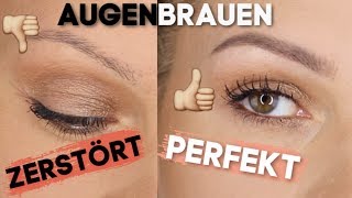 Augenbrauen Routine 2019 I erst zerstört jetzt perfekt I Mamacobeauty