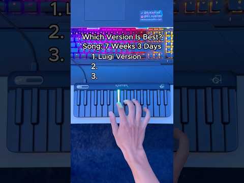 Which Version Of This Song Is Best?👀 (7 Weeks 3 Days)