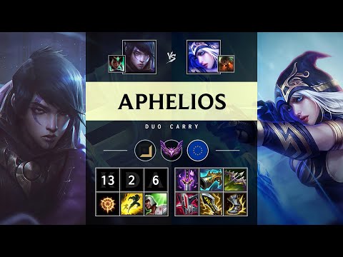 Aphelios ADC vs Ashe: Legendary - EUW Master Patch 14.23