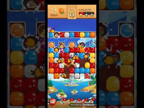 Angry Birds Blast!-Level 82 NO BOOSTERS #angrybirdsblast