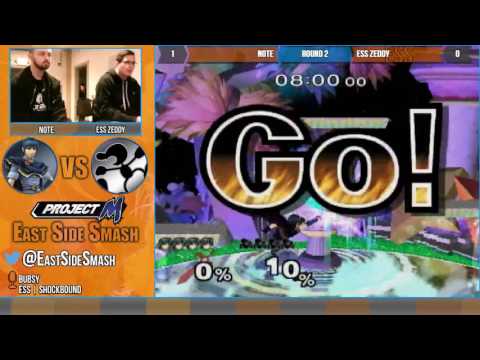 ESS Monthly #7: Note (Marth) Vs ESS | Zeddy (G&W) - Winners Round 2 - Melee