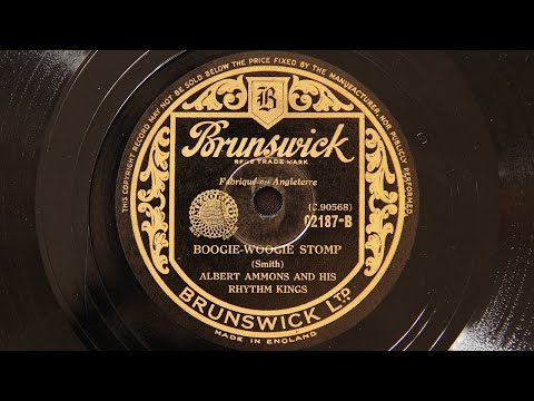 Albert Ammons and His Rhythm Kings - Boogie Woogie Stomp (1936)