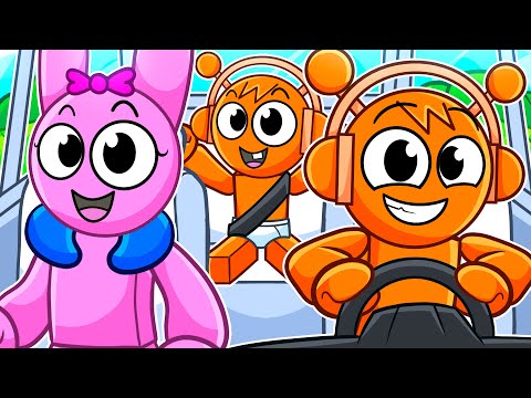 SPRUNKI FAMILY Goes on ROADTRIP in Roblox!