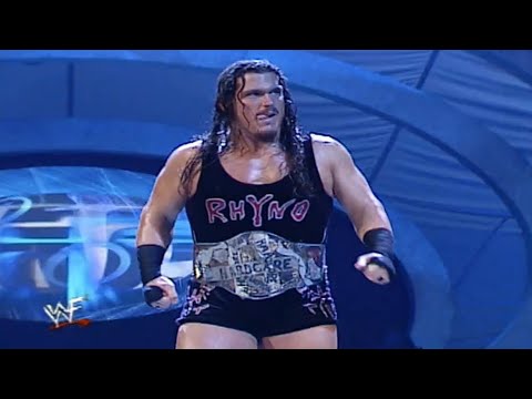 Rhyno🦏 vs. Raven (SmackDown 31/5/2001)WWF Hardcore Championship.👑