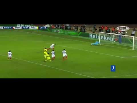 Monaco 1 - 0 Villarreal goal and  Highlights 23/08/2016 Champions League - Qualification