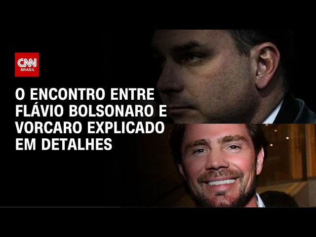 Flávio Bolsonaro encontra Daniel Vorcaro após prisão: análises e bastidores
