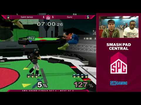 SPC 80 AMA Grand Finals - Saint James (Marth) vs Gunz (Captain Falcon/Falco)
