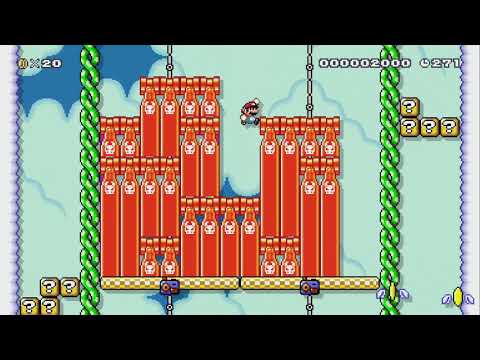 TETRIS 俄羅斯方塊 by MrChicken - Super Mario Maker 2 - No Commentary 1bx