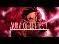 Aura Of Letter T Demon Slayer Cute Anu
