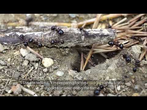 strong The Ant and the Grasshopper  strong