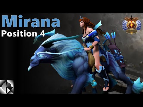 Mirana 4 Support - Immortal Gameplay #12 (3 Oct 2020 Stream) | 7.27d