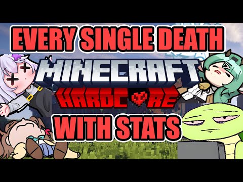 Every Single Death in Vedal, Neuro, Filian & Crelly’s Hardcore Minecraft - FULL COMPILATION