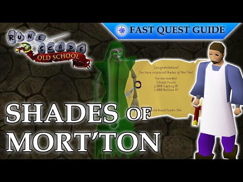 Shades Of Mort'ton Quest | OSRS Quality Quick Guide [2024]