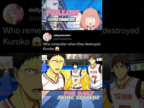 When Kise Ryota destroyed Kuroko and Kagami 😱