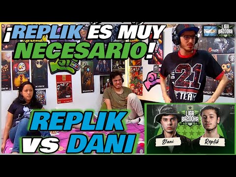 🔴COLOMBIANOS REACCIONAN a REPLIK vs DANI - ¡REPLIK ES MUY NECESARIO! [LIGA BAZOOKA 2024]