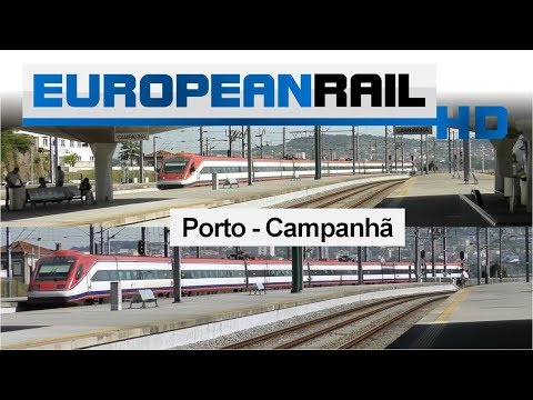 Comboios de Portugal Alfa Pendular 4000 EMU 4003 arrives & 4004 departs Porto Campanhã Station