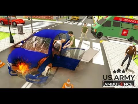 US Army Ambulance Driving Rescue Team Android Gameplay | Games Lovers
