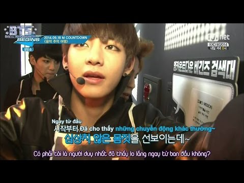 [BangTanSodamn][Vietsub] 140925 MCountdown Begins - BTS Cut