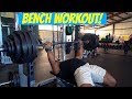 Raw Bench Workout With Accessories