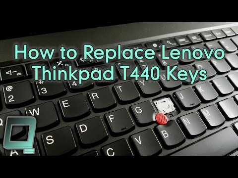 How to Replace Lenovo Thinkpad T440 Keys