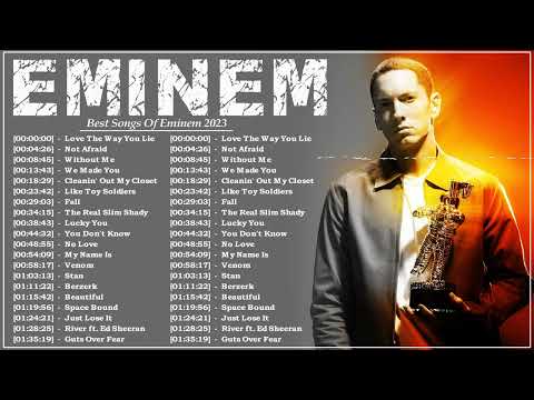 Eminem Greatest Hits Full Album 2023 🔥 Best Rap Songs of Eminem 🔥New Hip Hop Rap Songs 2023