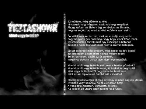 TisztaShowR - Mitől vagy te több?