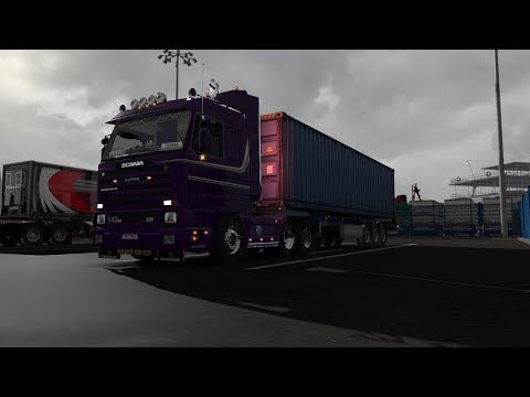 ETS2 // Scania Vabis 143m v8 open pipe sound